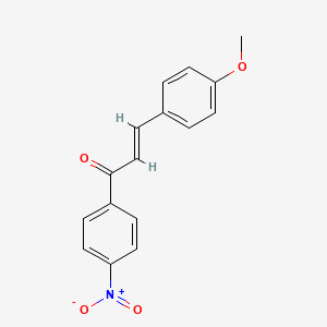 (E)-3-(4-methoxyphenyl)-1-(4-nitrophenyl)prop-2-en-1-one - 6552-62-1