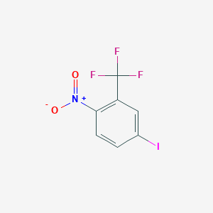 4-Iodo-1-nitro-2-(trifluoromethyl)benzene - 393-10-2