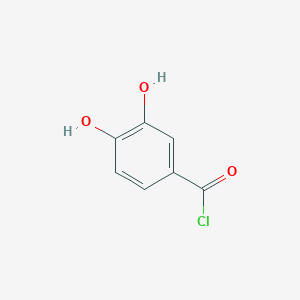 3,4-Dihydroxybenzoyl chloride - 83759-00-6