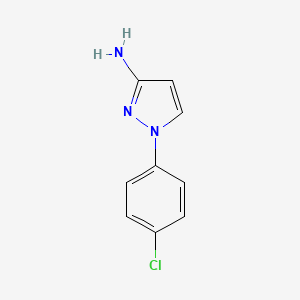 1-(4-chlorophenyl)-1H-pyrazol-3-amine - 66000-39-3