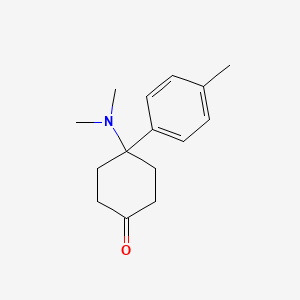 4-(Dimethylamino)-4-(p-tolyl)cyclohexanone - 65619-06-9