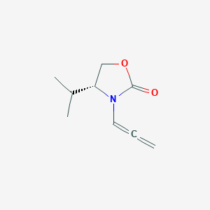 (4R)-4-(1-methylethyl)-3-(1,2-propadienyl)-2-Oxazolidinone - 357426-83-6