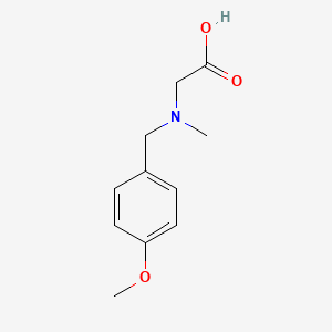 [(4-Methoxy-benzyl)-methyl-amino]-acetic acid - 857155-20-5