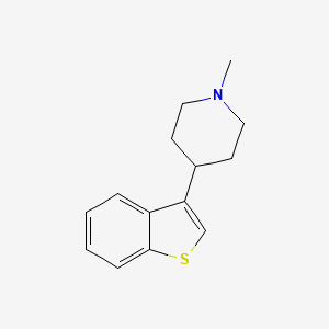 4-(Benzo[b]thiophen-3-yl)-1-methylpiperidine - 56839-02-2