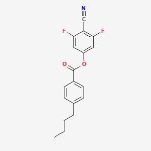 4-Cyano-3,5-difluorophenyl 4-butyl-benzoate - 337367-02-9