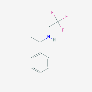 2,2,2-Trifluoro-N-(1-phenylethyl)ethanamine - 303049-75-4