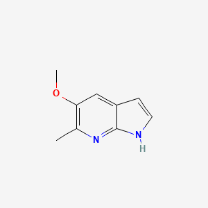5-methoxy-6-methyl-1H-pyrrolo[2,3-b]pyridine - 1000340-90-8