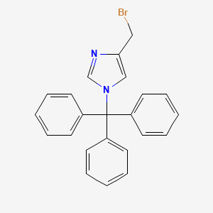 4-(bromomethyl)-1-trityl-1H-imidazole - 562074-49-1