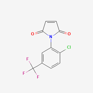 1-(2-Chloro-5-trifluoromethyl-phenyl)-pyrrole-2,5-dione - 34520-60-0