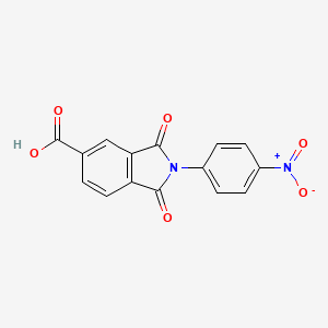 2-(4-Nitrophenyl)-1,3-dioxoisoindoline-5-carboxylic acid - 110768-20-2