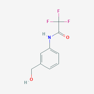 2,2,2-trifluoro-N-[3-(hydroxymethyl)phenyl]acetamide - 324560-66-9