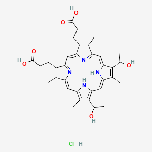 Hematoporphyrin hydrochloride - 6033-50-7