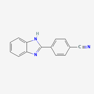 4-(1H-Benzo[d]imidazol-2-yl)benzonitrile - 4110-15-0
