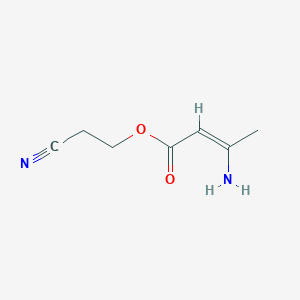 2-Cyanoethyl 3-aminocrotonate - 43107-08-0