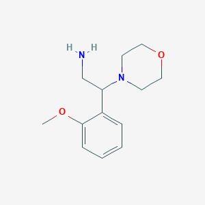 2-(2-Methoxy-phenyl)-2-morpholin-4-YL-ethylamine - 904806-00-4