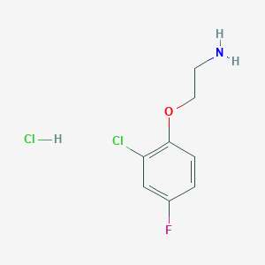 2-(2-Chloro-4-fluorophenoxy)ethylamine hydrochloride - 1051919-33-5