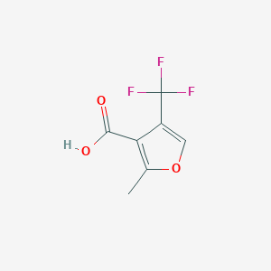 2-Methyl-4-(trifluoromethyl)furan-3-carboxylic acid - 26431-53-8