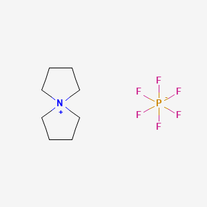 5-Azoniaspiro[4.4]nonane Hexafluorophosphate - 129211-50-3