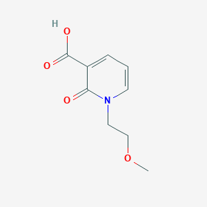 1-(2-Methoxyethyl)-2-oxo-1,2-dihydropyridine-3-carboxylic acid - 66158-38-1