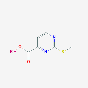 Potassium 2-(methylthio)pyrimidine-4-carboxylate - 250726-38-6