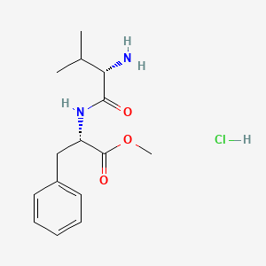 (S)-methyl 2-((S)-2-amino-3-methylbutanamido)-3-phenylpropanoate hydrochloride - 10342-47-9