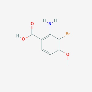2-amino-3-bromo-4-methoxyBenzoic acid - 1180497-47-5