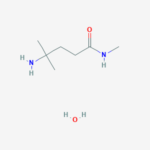 4-Amino-N,4-dimethylpentanamide hydrate - 1609406-99-6