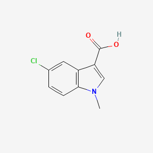 5-Chloro-1-methyl-1H-indole-3-carboxylic acid - 172596-62-2