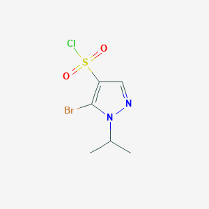 5-Bromo-1-isopropyl-1H-pyrazole-4-sulfonyl chloride - 1855907-16-2