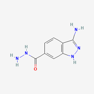 3-Amino-1H-indazole-6-carbohydrazide - 2140305-21-9