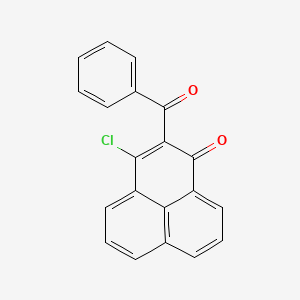 2-benzoyl-3-chloro-1H-phenalen-1-one - 214597-35-0