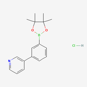 (3-(Pyridin-3-YL)phenyl)boronic acid pinacol ester hcl - 2304635-18-3