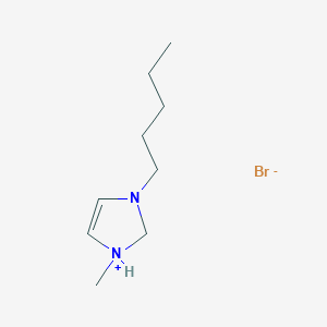 1H-Imidazolium, 1-methyl-3-pentyl-, bromide - 343851-31-0