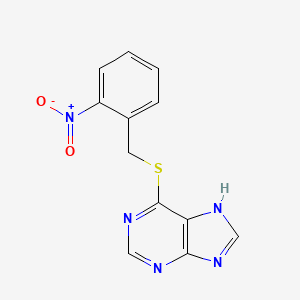 Purine, 6-(o-nitrobenzylthio)- - 5069-63-6