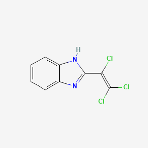 2-(1,2,2-trichlorovinyl)-1H-benzo[d]imidazole - 680579-76-4