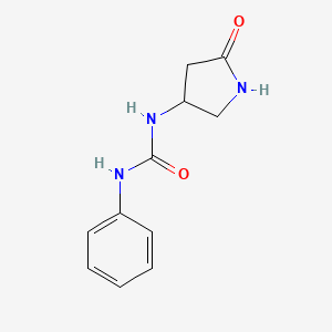 1-(5-Oxopyrrolidin-3-yl)-3-phenylurea - 88016-05-1