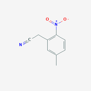 2-(5-Methyl-2-nitrophenyl)acetonitrile - 91192-26-6