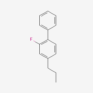 1,1'-Biphenyl, 2-fluoro-4-propyl- - 95379-43-4