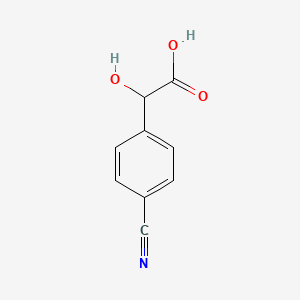 2-(4-Cyanophenyl)-2-hydroxyacetic acid - 631897-16-0