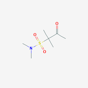 N,N,2-trimethyl-3-oxobutane-2-sulfonamide - 1892464-75-3