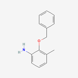 2-(Benzyloxy)-3-methylaniline - 1549000-38-5