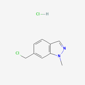 6-(Chloromethyl)-1-methylindazole;hydrochloride - 2503209-27-4
