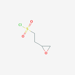 2-(Oxiran-2-yl)ethane-1-sulfonyl chloride - 1640118-61-1