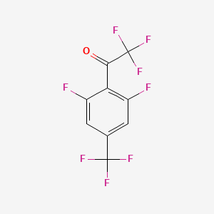 2,2,2,2',6'-Pentafluoro-4'-(trifluoromethyl)acetophenone - 2149590-62-3