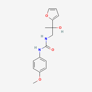 1-(2-(Furan-2-yl)-2-hydroxypropyl)-3-(4-methoxyphenyl)urea - 1384552-70-8