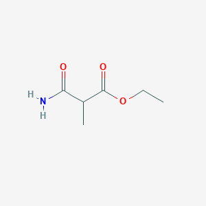 2-Carbamoylpropanoic acid ethyl ester - 42710-28-1