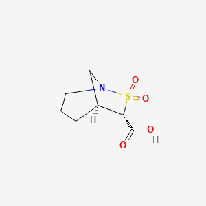 (5S,6S)-7,7-Dioxo-7lambda6-thia-1-azabicyclo[3.2.1]octane-6-carboxylic acid - 2445750-31-0