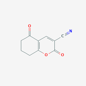 2,5-dioxo-5,6,7,8-tetrahydro-2H-chromene-3-carbonitrile - 169777-55-3