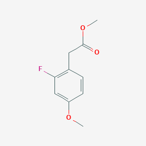 Methyl 2-(2-fluoro-4-methoxyphenyl)acetate - 91361-58-9