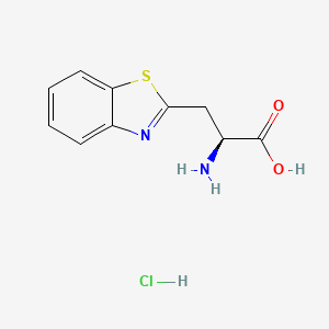 (2S)-2-AMINO-3-(1,3-BENZOTHIAZOL-2-YL)PROPANOIC ACID HYDROCHLORIDE - 1820581-64-3